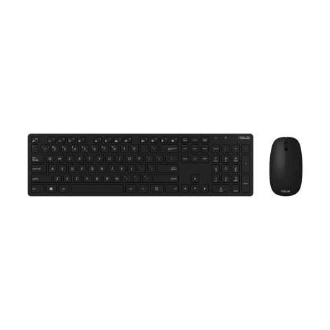 Asus Asus W5000 | Zestaw klawiatura i mysz | Bezprzewodowy | USA | Czarny