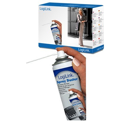 Logilink Logilink | Spray do czyszczenia kurzu (400 ml) | Środek do czyszczenia sprężonym powietrzem | 400 ml