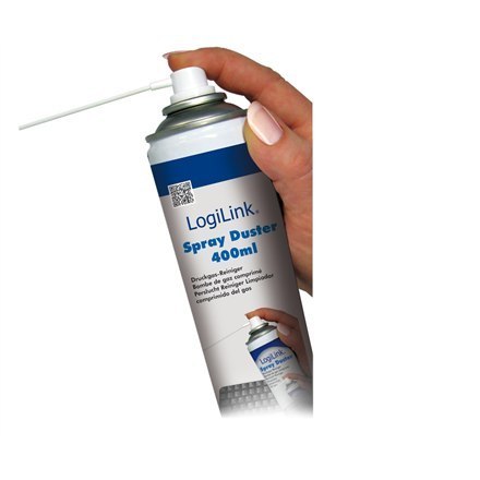 Logilink Logilink | Spray do czyszczenia kurzu (400 ml) | Środek do czyszczenia sprężonym powietrzem | 400 ml