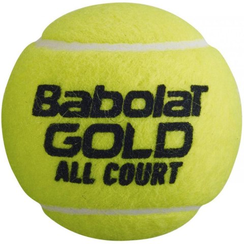 ND05_P8968 Piłki do tenisa ziemnego Babolat Gold All Court 4szt. BABOLAT