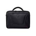 PORT DESIGNS PORT DESIGNS | Pasuje do rozmiaru 17,3 " | Courchevel | Messenger - Briefcase | Czarny | Pasek na ramię
