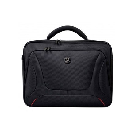 PORT DESIGNS PORT DESIGNS | Pasuje do rozmiaru 17,3 " | Courchevel | Messenger - Briefcase | Czarny | Pasek na ramię