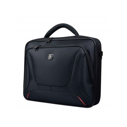PORT DESIGNS PORT DESIGNS | Pasuje do rozmiaru 17,3 " | Courchevel | Messenger - Briefcase | Czarny | Pasek na ramię