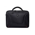 PORT DESIGNS PORT DESIGNS | Pasuje do rozmiaru 17,3 " | Courchevel | Messenger - Briefcase | Czarny | Pasek na ramię