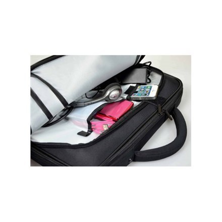 PORT DESIGNS PORT DESIGNS | Pasuje do rozmiaru 17,3 " | Courchevel | Messenger - Briefcase | Czarny | Pasek na ramię