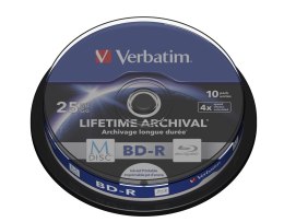 Płyta BDR Verbatim 43825 (25GB; 4x; 10szt.)