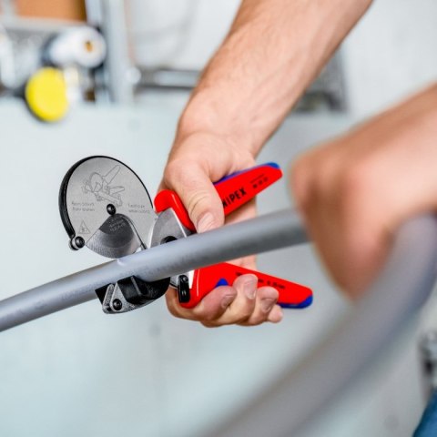 KNIPEX OBCINAK DO RUR KOMPOZYTOWYCH I PLASTIKOWYCH
