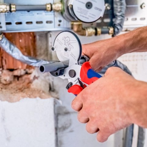 KNIPEX OBCINAK DO RUR KOMPOZYTOWYCH I PLASTIKOWYCH