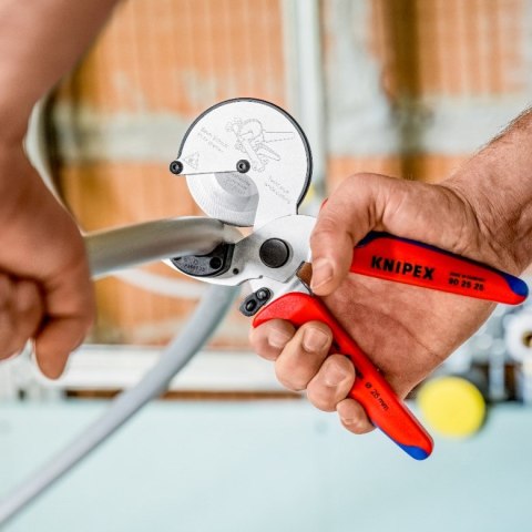 KNIPEX OBCINAK DO RUR KOMPOZYTOWYCH I PLASTIKOWYCH