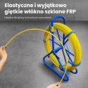 Extralink Pilot do przeciągania kabli Pilot 4.5mm 100m włókno szklane FRP, śr. 4,5mm, dł. 100m, żółty