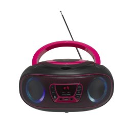 Denver TCL-212BT PINK odtwarzacz CD przenośny czarny, różowy