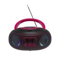 Denver TCL-212BT PINK odtwarzacz CD przenośny czarny, różowy