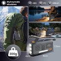Extralink RADIO AWARYJNE BLUETOOTH SOLARNE Z KORBKA DYNAMO POWERBANK 4000MAH Z LATARKA SOS BT-4000 Przenośny Analogowe i cyfrowe