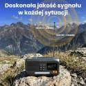 Extralink RADIO AWARYJNE BLUETOOTH SOLARNE Z KORBKA DYNAMO POWERBANK 4000MAH Z LATARKA SOS BT-4000 Przenośny Analogowe i cyfrowe