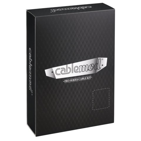 Kable CableMod PRO ZUAD-918 CM-PCSI-FKIT-NKKR-R ModMesh - zestaw do Corsair AXi/HXi/RM (Yellow Label) - black/red