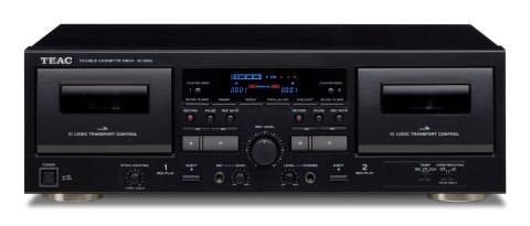 TEAC W-1200 Magnetofon 2 płyt(y) Czarny