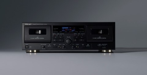 TEAC W-1200 Magnetofon 2 płyt(y) Czarny