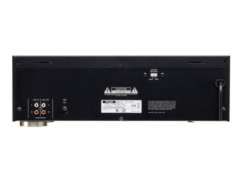 TEAC W-1200 Magnetofon 2 płyt(y) Czarny