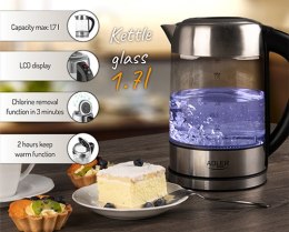 AD 1247 Czajnik szklany 1,7 l z regulacją temp.