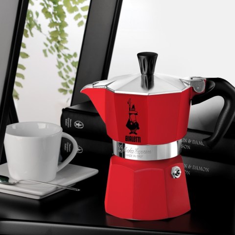 Kawiarka BIALETTI Moka Express (kolor czerwony)