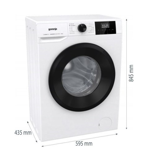 Pralka Gorenje W3NGPI62SBS/PL 6 kg 1200 obr/min Slim | SteamTech | silnik Inverter PowerDrive | DrumClean