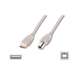Logilink Logilink | Kabel USB | Męski | 4-pinowy USB Typ B | Męski | 4-pinowy USB Typ A | 5 m
