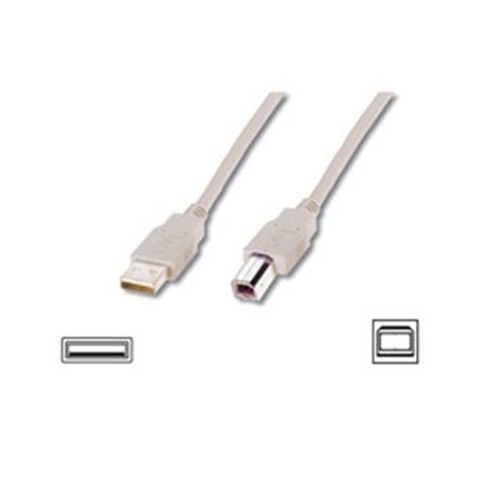 Logilink Logilink | Kabel USB | Męski | 4-pinowy USB Typ B | Męski | 4-pinowy USB Typ A | 5 m