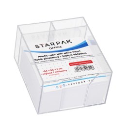 ND39_154141 KUBIK PLAST 85X85X50 OFFICE BIA STK FOL 1/50 STARPAK