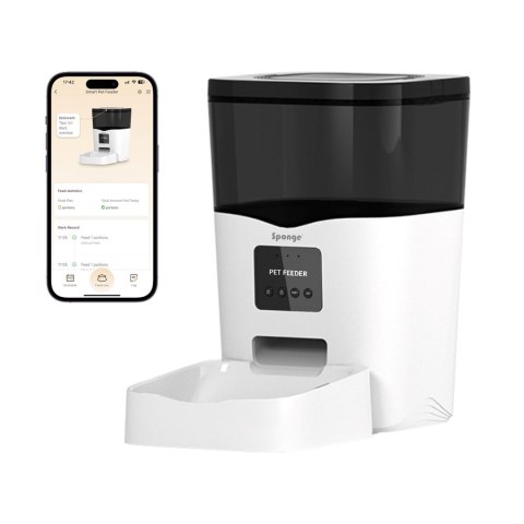 SPONGE Pet Feeder Smart - inteligentny dozownik karmy dla zwierząt - 3l