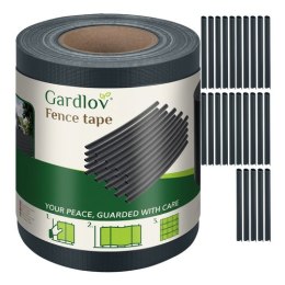 Taśma ogrodzeniowa 19cmx35m 630g/m2 antracyt 23703