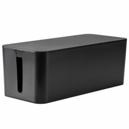 AG381H Organizer na kable listwy czarny