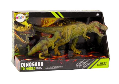 Zestaw Figurki Dinozaurów Tyranozaur Z Małym Realistyczne 2 el.