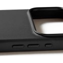 Mujjo Full Leather Case Etui do iPhone 17 Pro Max, Czarny