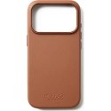 Mujjo Full Leather Case MagSafe Etui do iPhone 17 Pro Brązowy