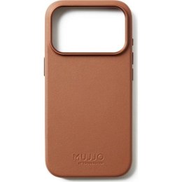 Mujjo Full Leather Case MagSafe Etui do iPhone 17 Pro Brązowy