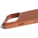 Mujjo Full Leather Case MagSafe Etui do iPhone 17 Pro Brązowy
