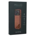 Mujjo Full Leather Case MagSafe Etui do iPhone 17 Pro Brązowy