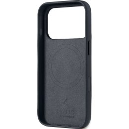 Mujjo Full Leather Case MagSafe Etui do iPhone 17 Pro Szary