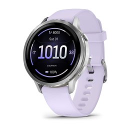 Zegarek sportowy Garmin Venu 4 AMOLED 41mm Periwinkle