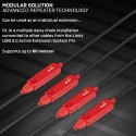 Lindy 42923 kabel USB USB 2.0 30 m USB A Czarny, Czerwony