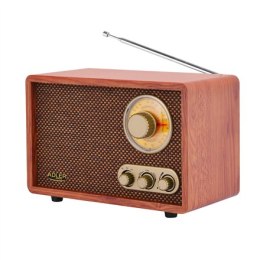 Adler Adler | AD 1171 | 10 W | Brązowy | Retro Radio