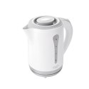 Adler Czajnik Adler | AD 1244 | Standardowy czajnik | 2000 W | 2,5 L | Plastik | Podstawa obrotowa 360° | Biały