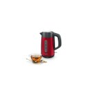 Bosch Bosch | Kettle | DesignLine TWK4P434 | Electric | 2400 W | 1.7 L | Stainless steel | 360° rotational base | Red/Black