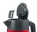 Bosch Bosch | Kettle | DesignLine TWK4P434 | Electric | 2400 W | 1.7 L | Stainless steel | 360° rotational base | Red/Black