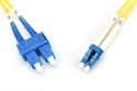 Digitus Digitus | Kabel krosowy | Światłowód | Męski | LC jednomodowy | Męski | SC jednomodowy | Żółty | 1 m