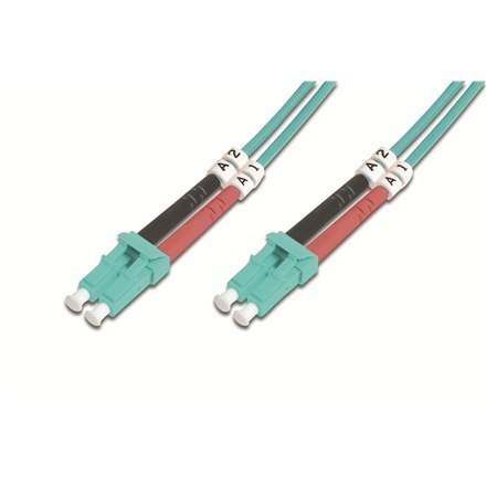Digitus Digitus | Kabel krosowy | Światłowód | Męski | LC wielomodowy | Męski | LC wielomodowy | Niebieski | 1 m