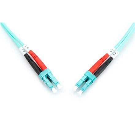 Digitus Digitus | Kabel krosowy | Światłowód | Męski | LC wielomodowy | Męski | LC wielomodowy | Niebieski | 1 m
