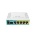 MikroTik Router Mikrotik hEX PoE (RB960PGS) Total Ethernet Ports:6; Architecture:MIPSBE; CPU core:1