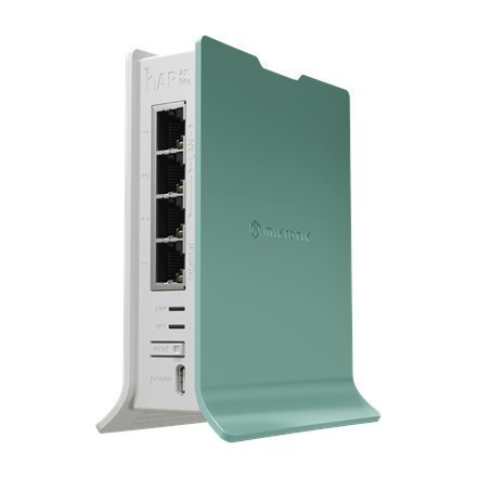MikroTik Router MikroTik hAP ax lite Router MikroTik | Router hAP ax lite | L41G-2axD | 802.11ax | 574 Mbit/s | Mbit/s | Porty Ethernet L