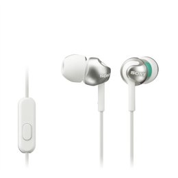 Sony Słuchawki douszne Sony z serii EX, białe Sony | MDR-EX110AP | Douszne | Białe